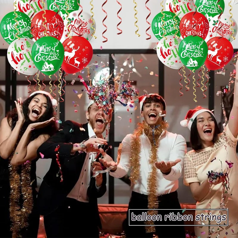 BEISHIDA Red and Gold Curling Ribbons Balloon String Ribbons - 2 Pack 100 Yards for Gift Warppping Birthday Christmas Party Decorations - Image 5